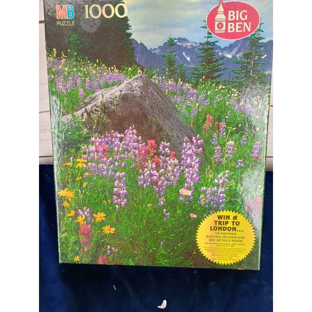 MB Puzzle Big Ben 50th Anniversary 1000 piece‎ NEW Dead Horse Creek, WA